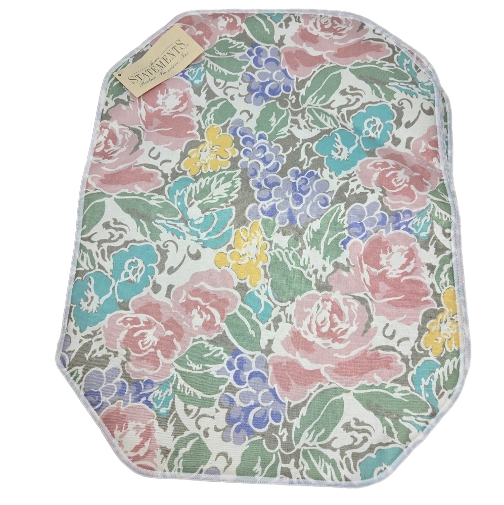 Home Statement Set Of 4 Country Cottage Table Kitchen Table Place Mats Floral